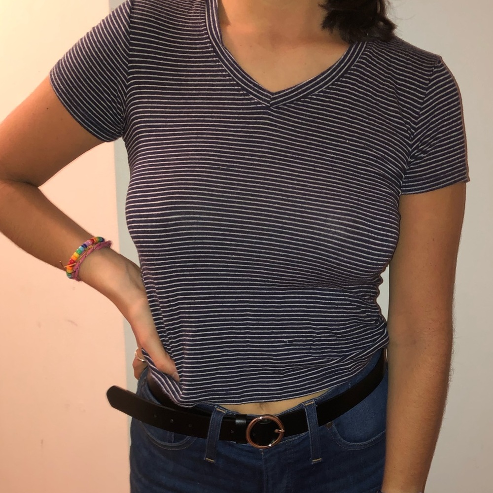 Vintage Brandy Melville striped shirt